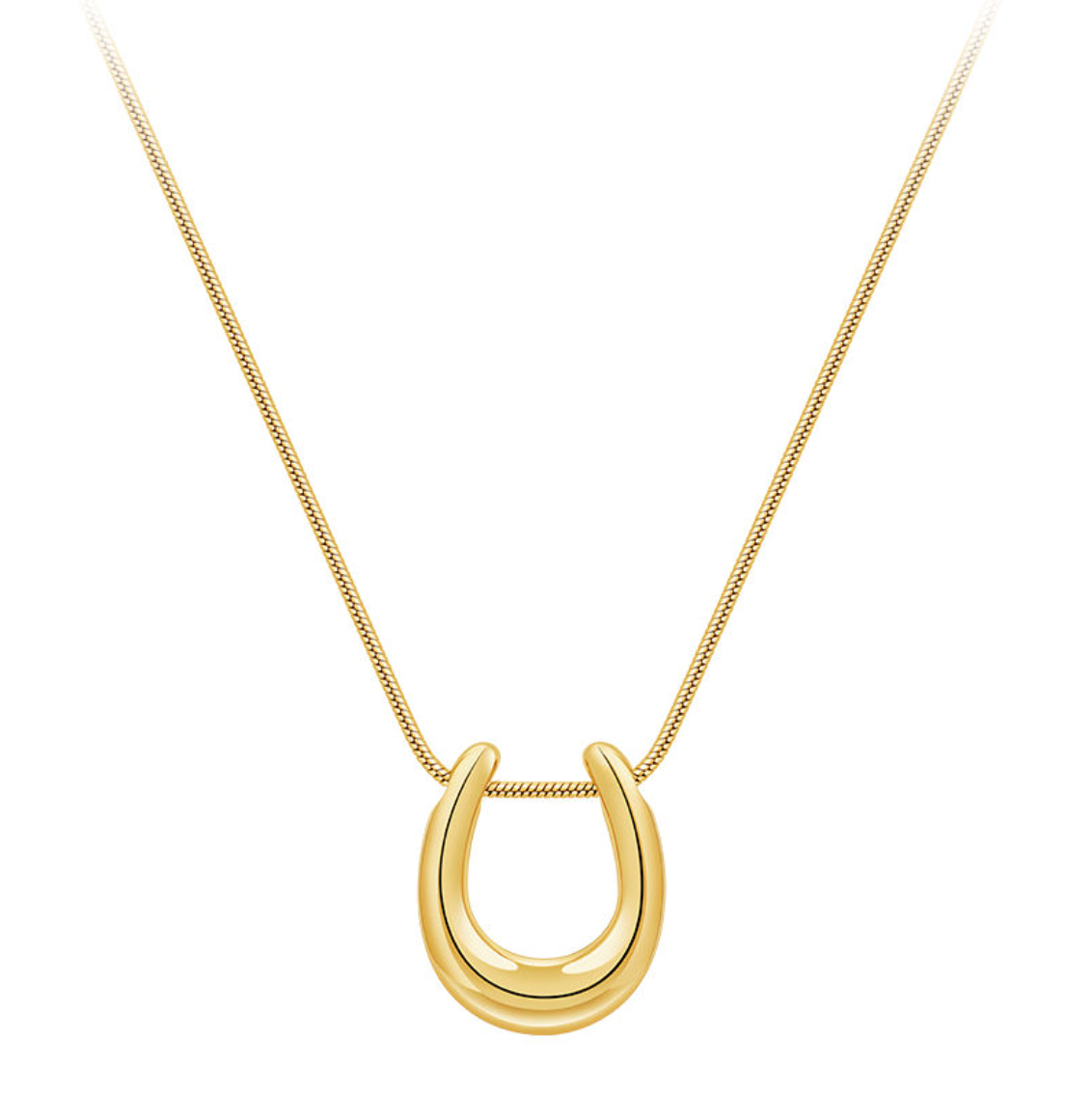 Horseshoe Good Luck Necklace